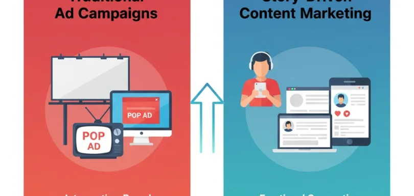 Why Story-Driven Content Marketing Beats Traditional Ad Campaigns